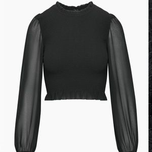 Wilfred smocked blouse